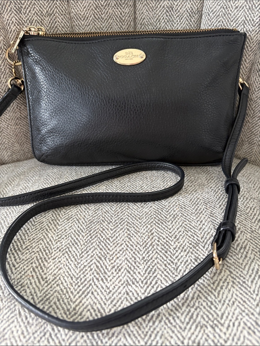 Coach Double Zip Crossbody